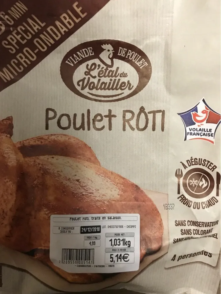 Poulet roti