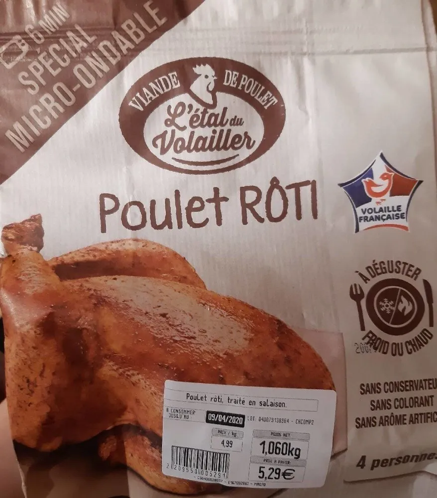 Poulet rôti