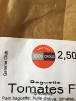 Baguette tomate feta