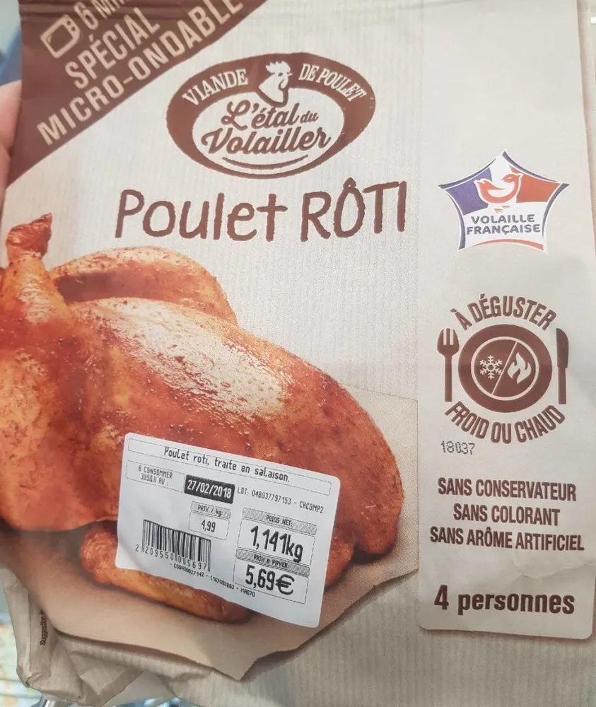 Poulet roti