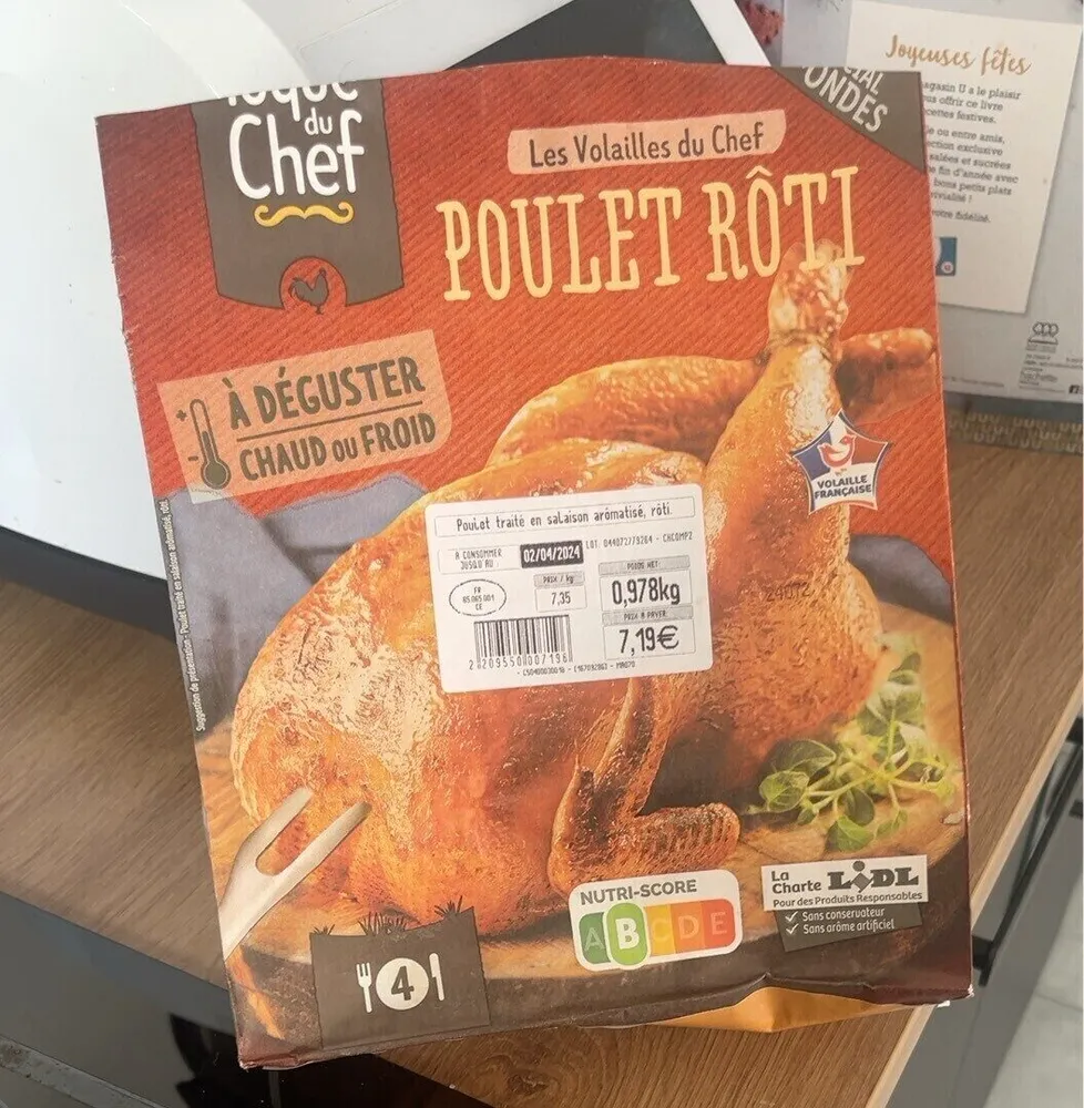 Poulet rôti