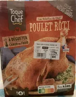 Poulet traité en salaison aromatisé rôti