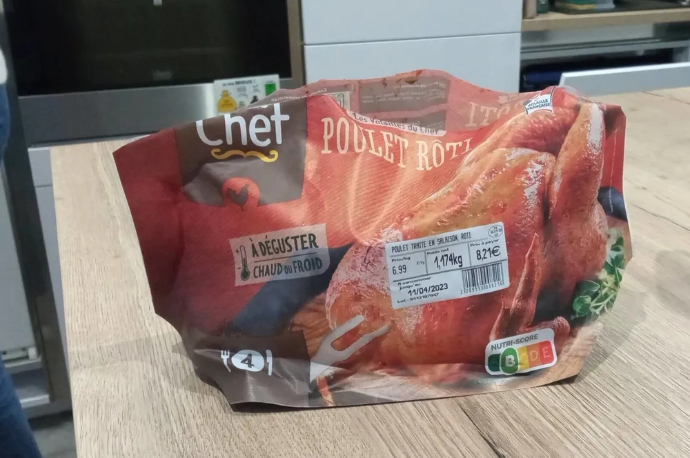 Poulet rôti Toque du chef