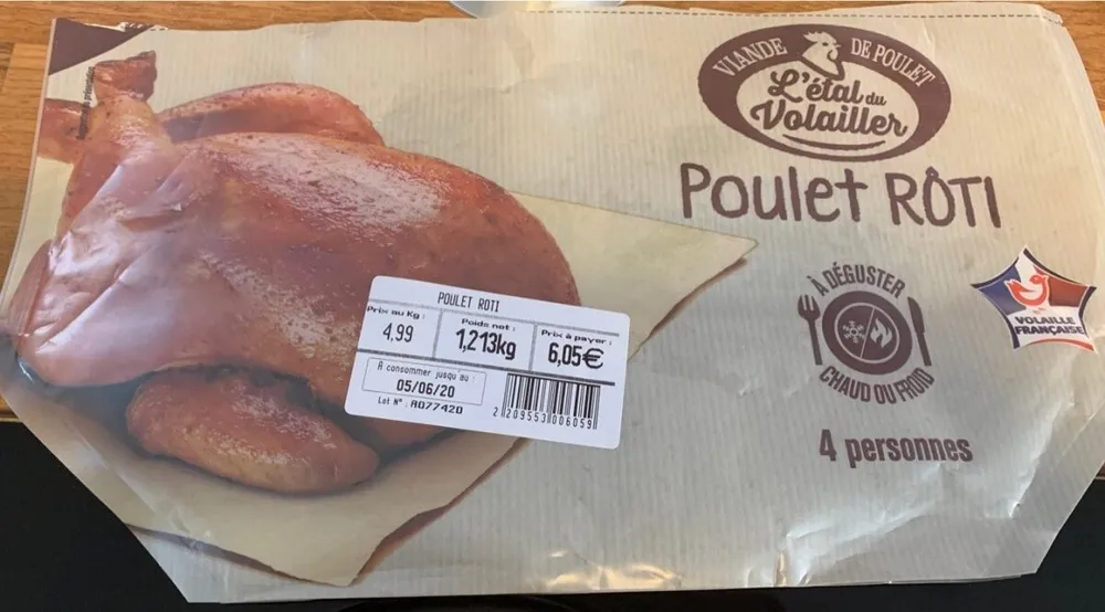 Poulet rôti