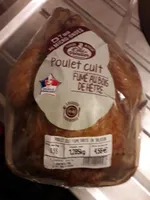 Poulet cuit fumé au bois de hêtre