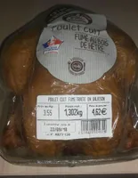 Poulet cuit fumé au bois de Hêtre
