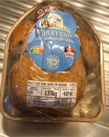 Poulet Cuit fumé au bois de hêtre