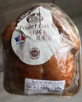 Poulet cuit fumé au bois de de hêtre