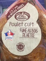 Poulet cuit fumé au bois de hêtre