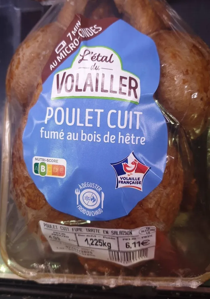 Poulet fumé