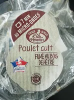 Poulet cuit fumé traité en salaison