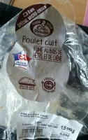 Poulet cuit fumé au bois de hêtre