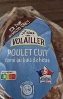 Poulet cuit fumé traité en salaison