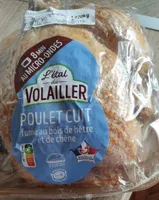 Poulet cuit fumé zu bois de hêtre et de chêne