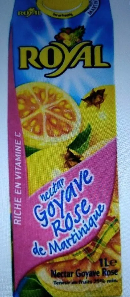 Nectar goyave rose de Martinique