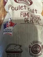 Poulet cuit fumé au bois de hêtre
