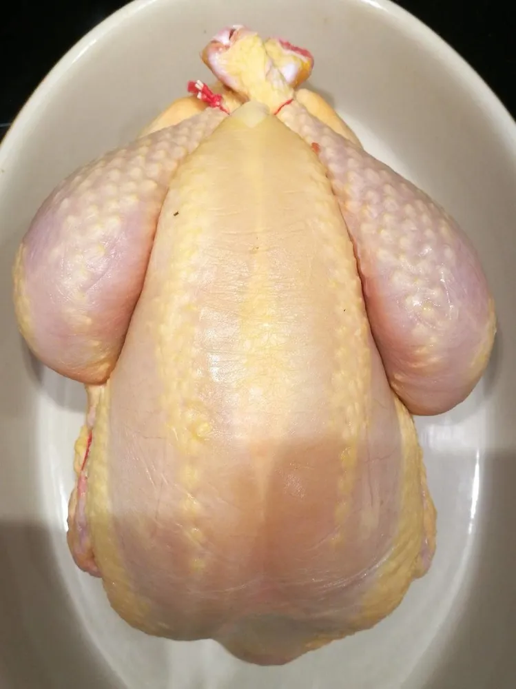 Poulet fermier jaune label rouge