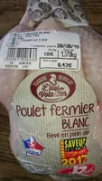 Poulet fermier blanc