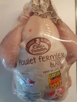 Poulet fermier blanc