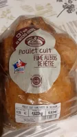 Poulet cuit fumé traité en salaison