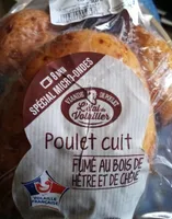 Poulet cuit fumé au bois de hêtre et de chêne