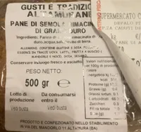 Pane di semola