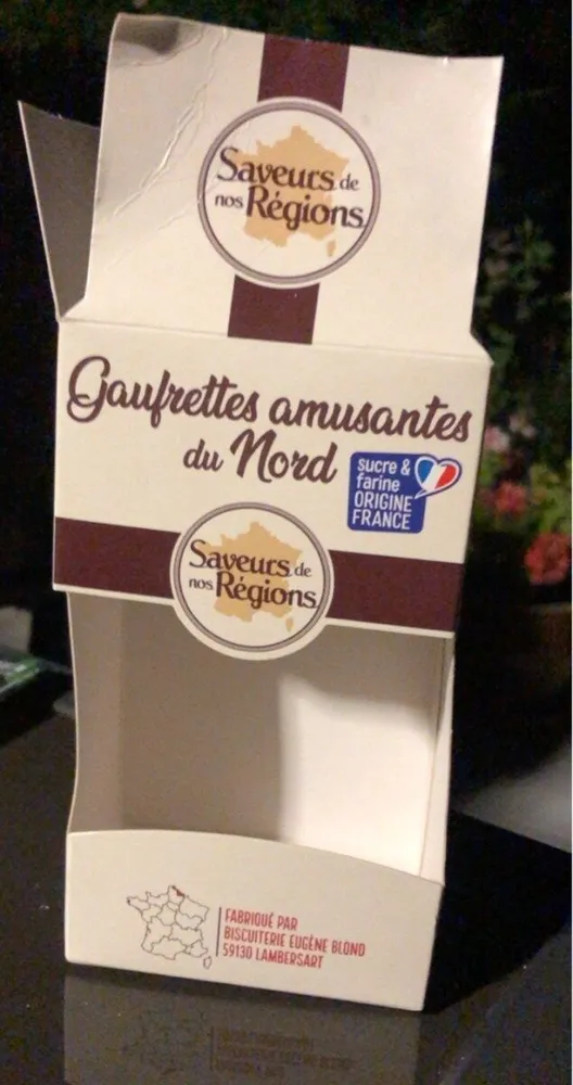 Gaufrettes amusantes du nord
