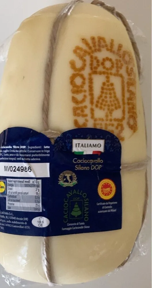 Caciocavallo silano dop