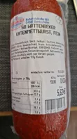 Katenmettwurst, fein