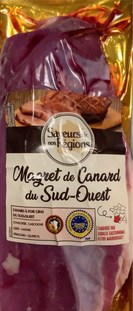 Magret de canard du sud ouest