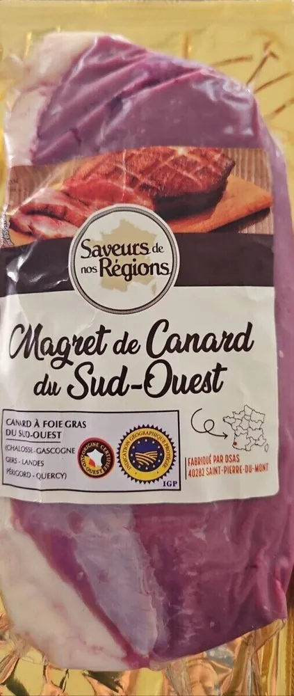 Magret de canard d'y sud -ouest