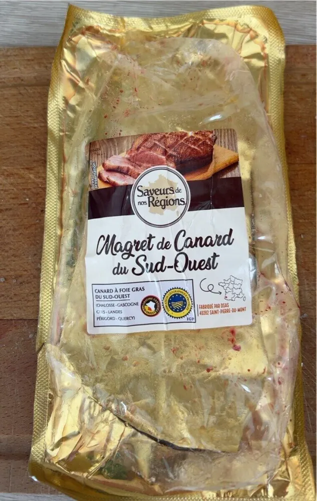 Magret de canard du sud ouest