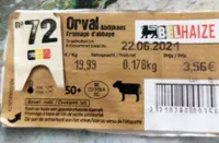 Fromage d'abbaye Orval