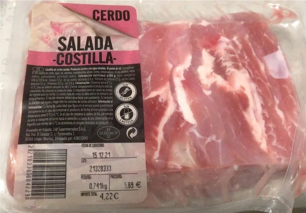 Costilla salada