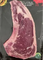 Costata con osso di bovino adulto scottona