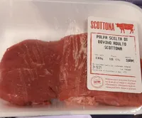 Scottona polpa scelta di bovino adulto