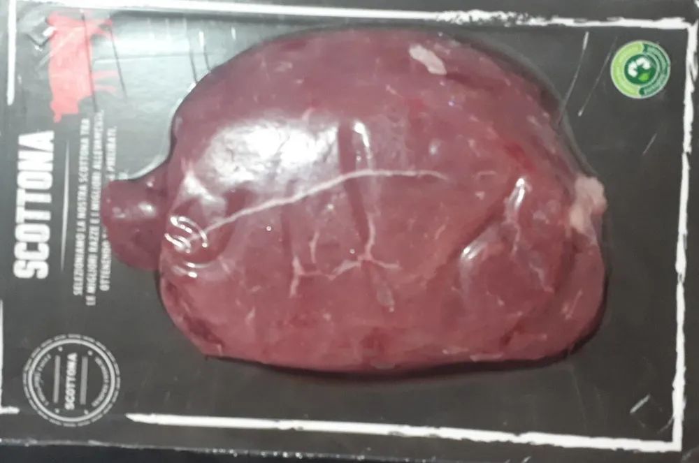 Tagliata carne di scottona - bovino adulto