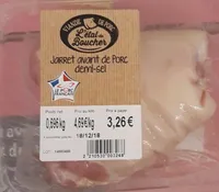 Jarret avant de porc demi sel