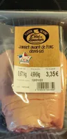 Jarret avant de porc demi-sel