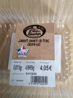 Jarret avant de porc demi sel