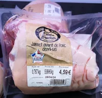 Jarret avant de porc sans os