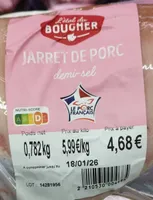 Jarret de porc Demi sel
