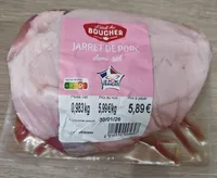 Jarret de porc demi sel