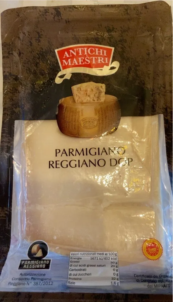 Parmigiano reggiano Dop