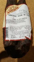 Saucisse sèche de foie