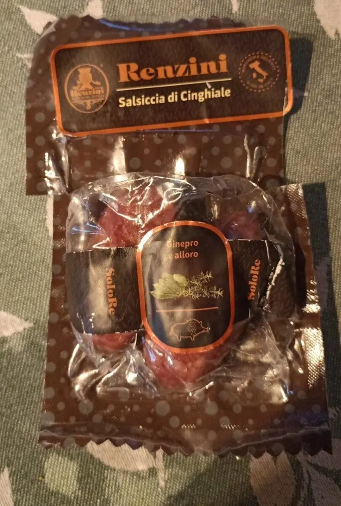Salsiccia di cinghiale stagionata