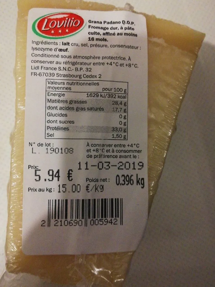 Grana padama