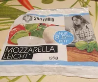 Mozzarella leicht 8,5% Fett