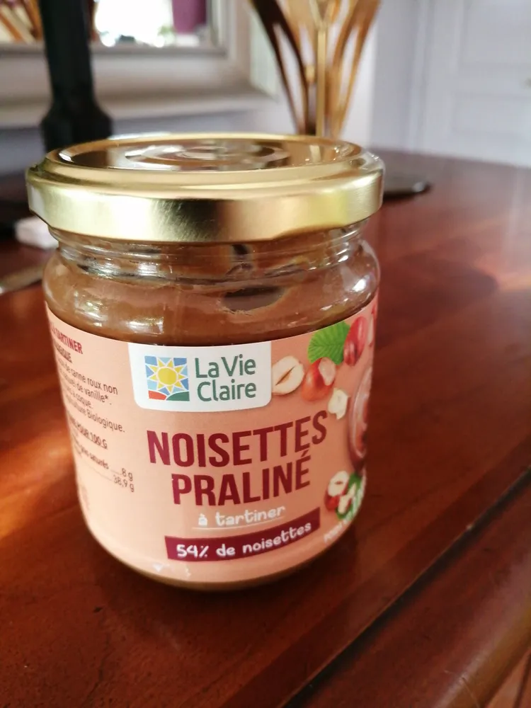 noisettes praliné à tartiner