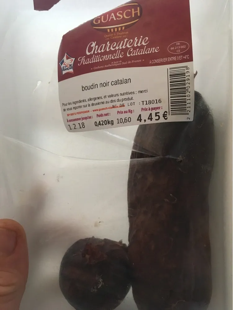 Boudin noir catalan